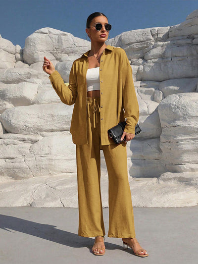 Ensemble cardigan et short