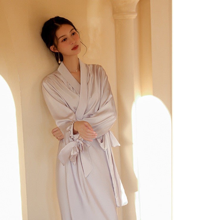 Ice Silk Pajama Set