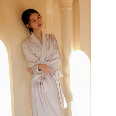 Ice Silk Pajama Set