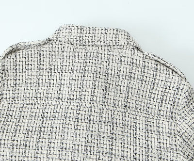 Blazer en tweed chic