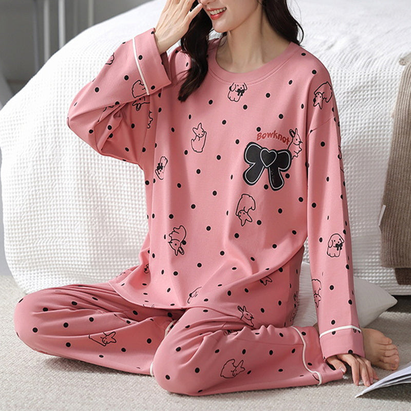 Printed Pajama Set