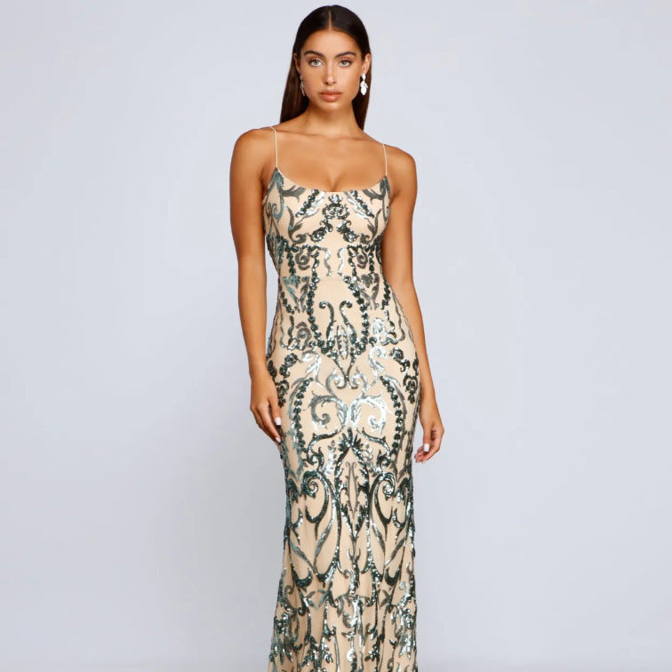 Robe à paillettes tendance