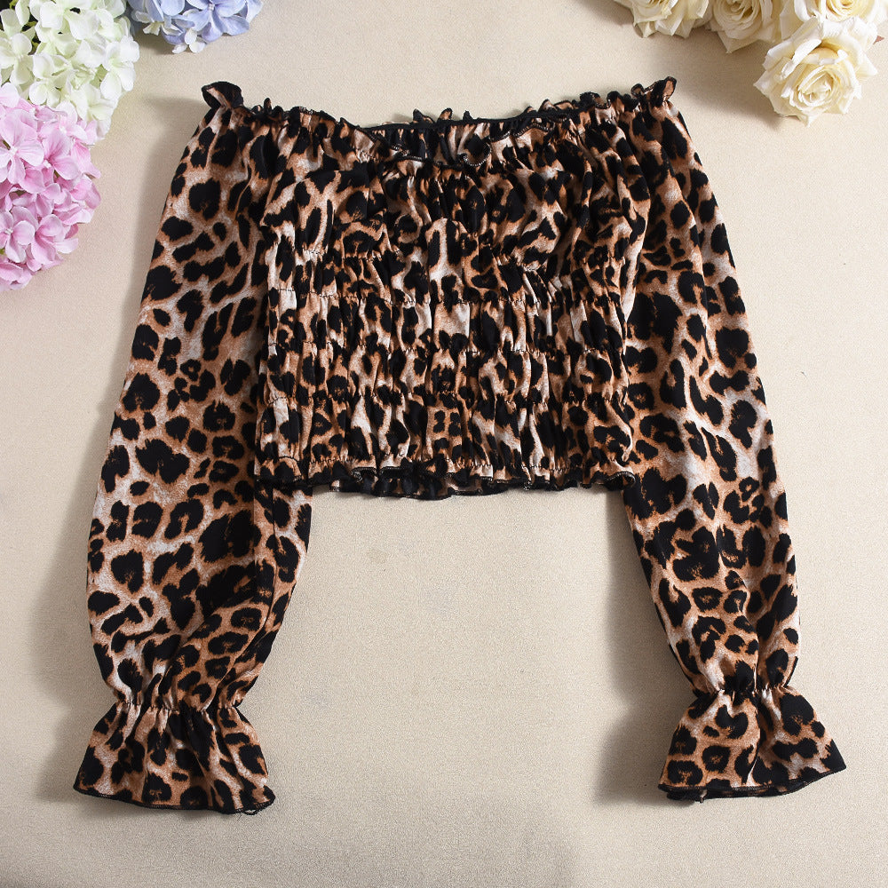 Leopard Skirt Set