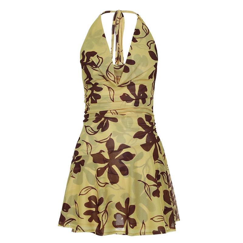 Robe à imprimé swing