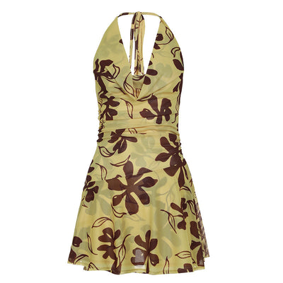 Robe à imprimé swing