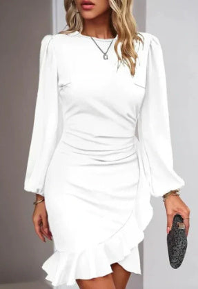 Graceful Puff Dress