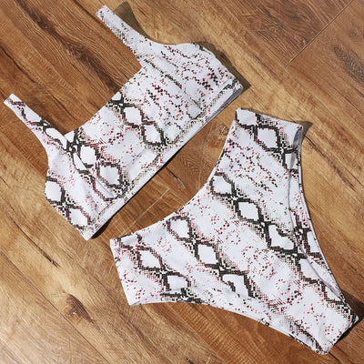 Push Up Bikini Set – Leopard Print - Shé Hauté