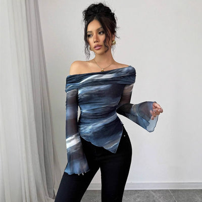 Knitted Off Shoulder Fit