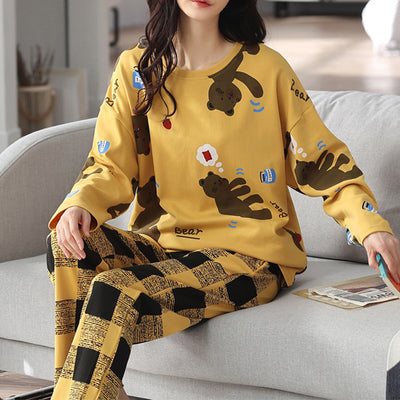 Printed Pajama Set