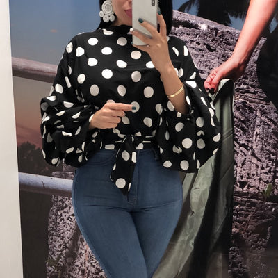 Plus Size Loose Sleeve Blouse
