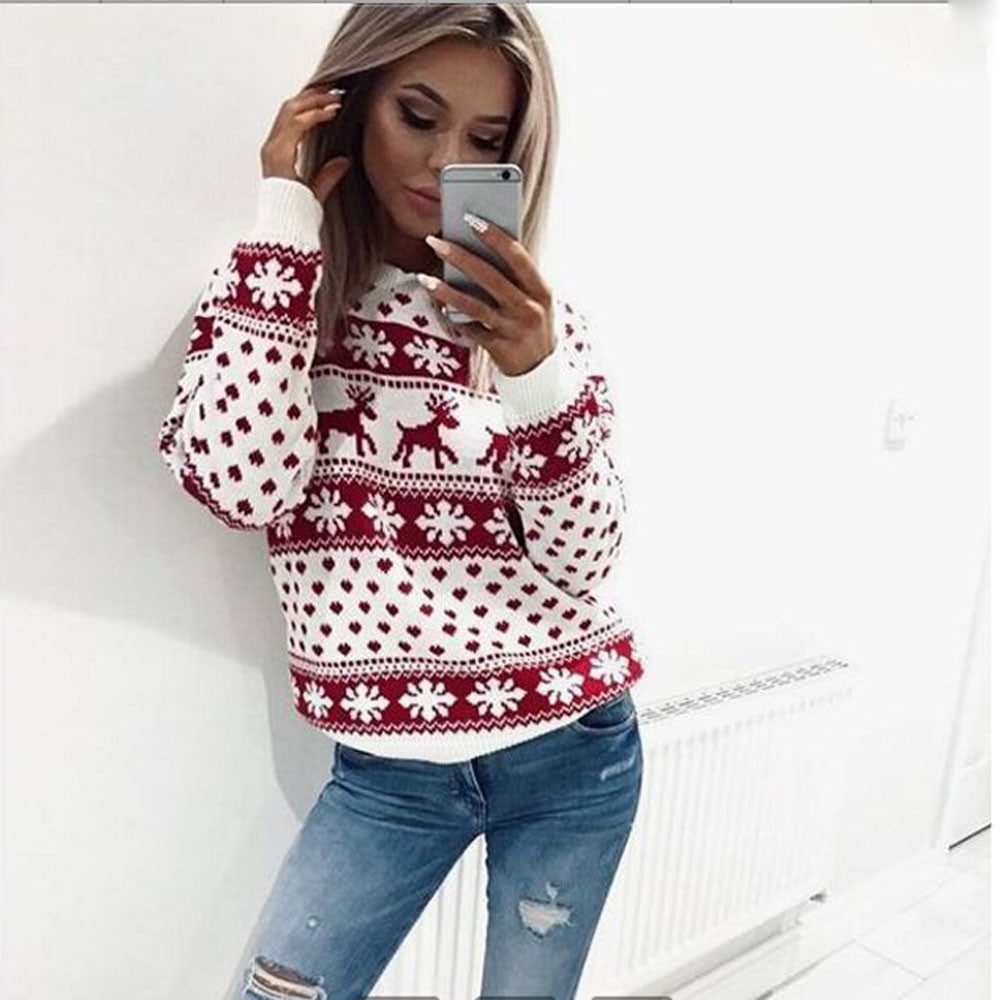 Women's Holiday Knit Top
