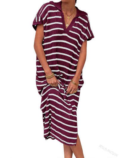Robe pull fendue
