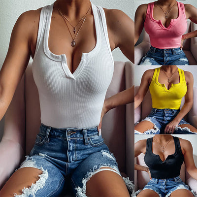 Women's Patchwork Tank Top