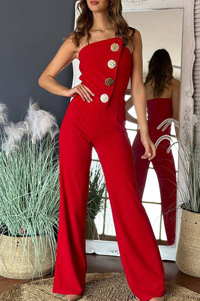 Tube Top Jumpsuit