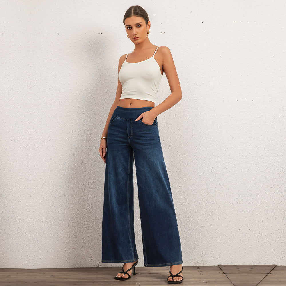 Denim à jambes larges