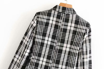 Vintage Check Blazer