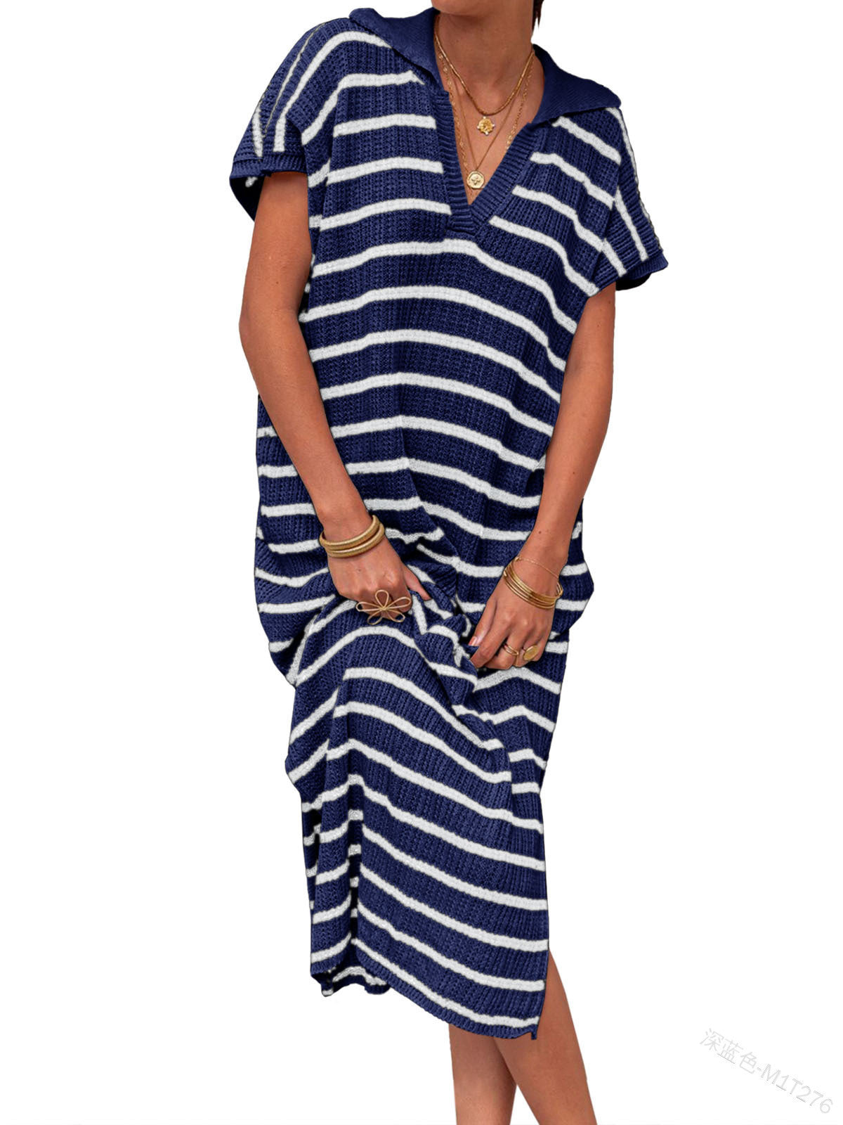 Robe pull fendue