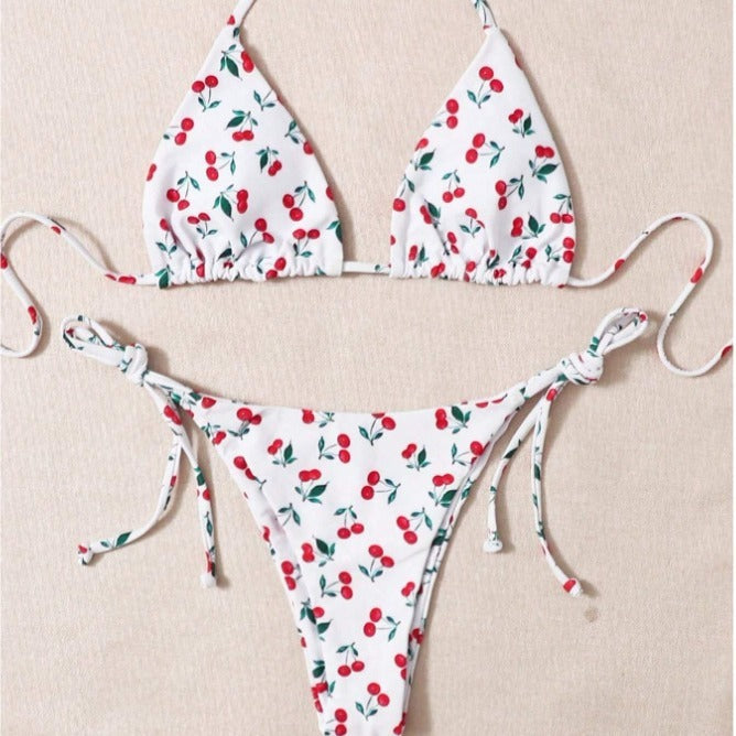 Holiday Split Halter Bikini - Shé Hauté