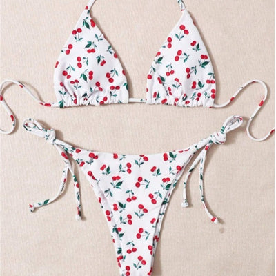Holiday Split Halter Bikini - Shé Hauté
