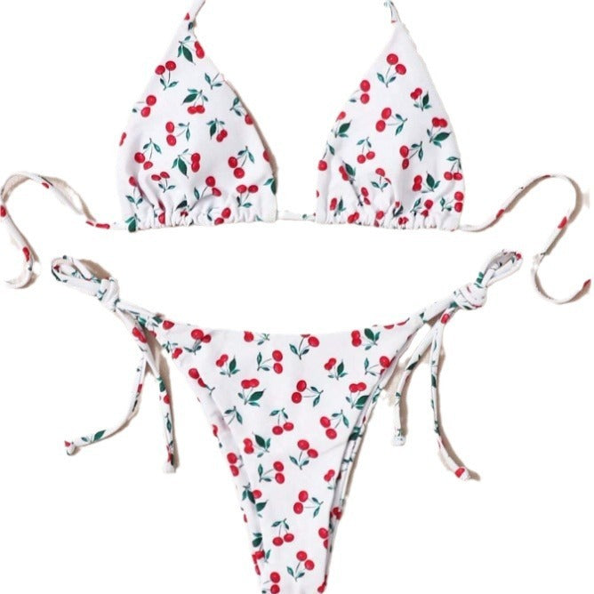 Holiday Split Halter Bikini - Shé Hauté