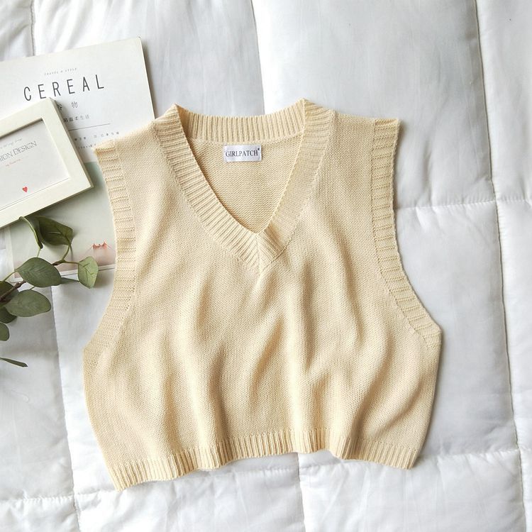 Women's Retro Knit Vest