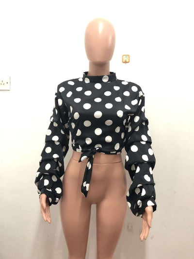 Plus Size Loose Sleeve Blouse