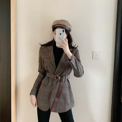 Manteau rétro britannique