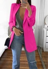 Blazer slim à revers