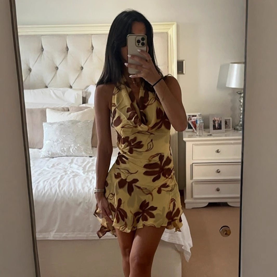 Robe à imprimé swing