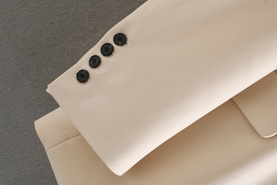 Blazer de bureau drapé