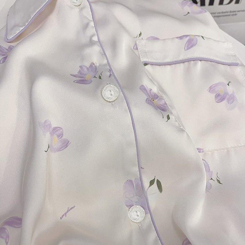Ice Silk Lounge Set
