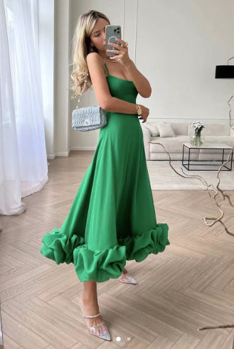 Robe trapèze fleurie