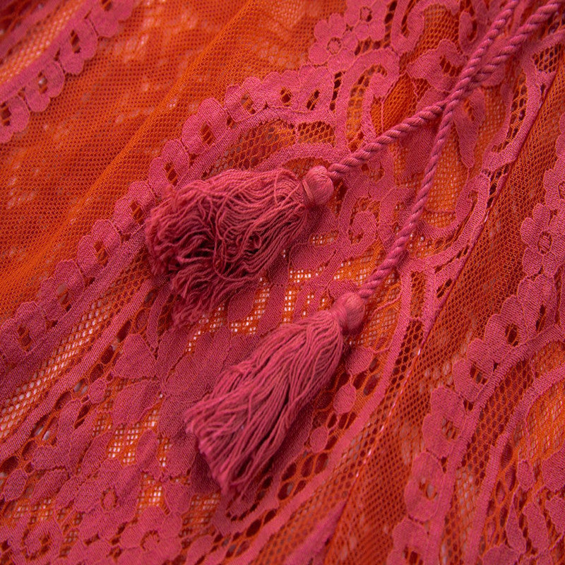 Pantalon à lacets