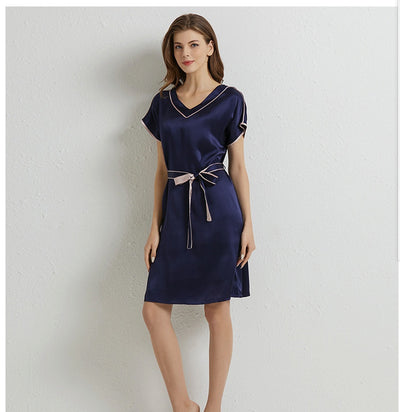 Chemise de nuit en soie