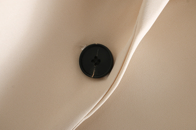 Blazer de bureau drapé