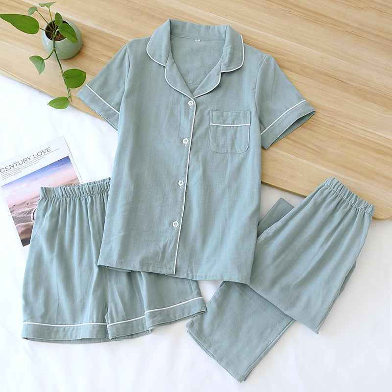 3pc Gauze Pajamas