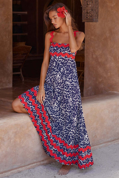 Beach Floral Maxi
