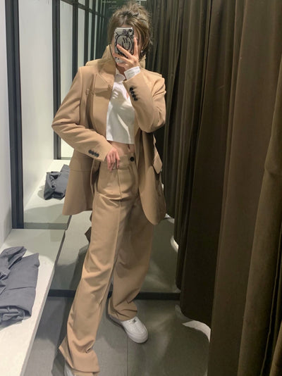 Blazer à poches amples
