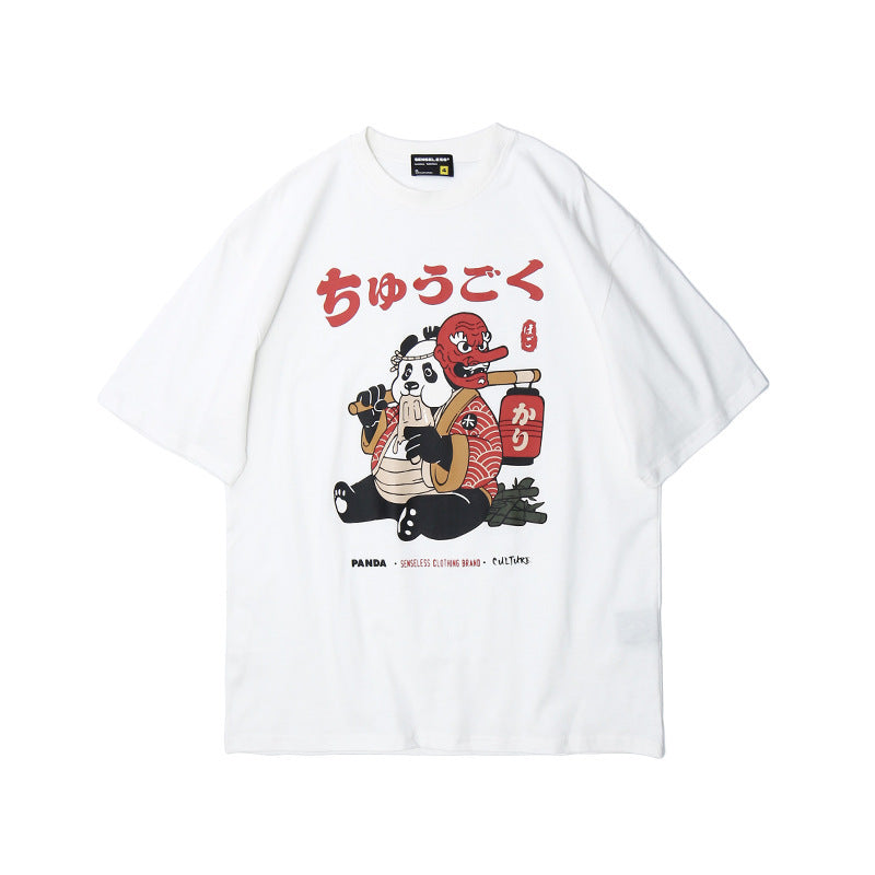 Panda Print Tee