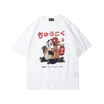 Panda Print Tee