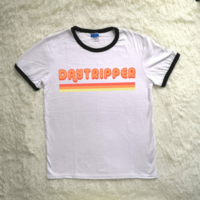 Women's Graphic Ringer Top