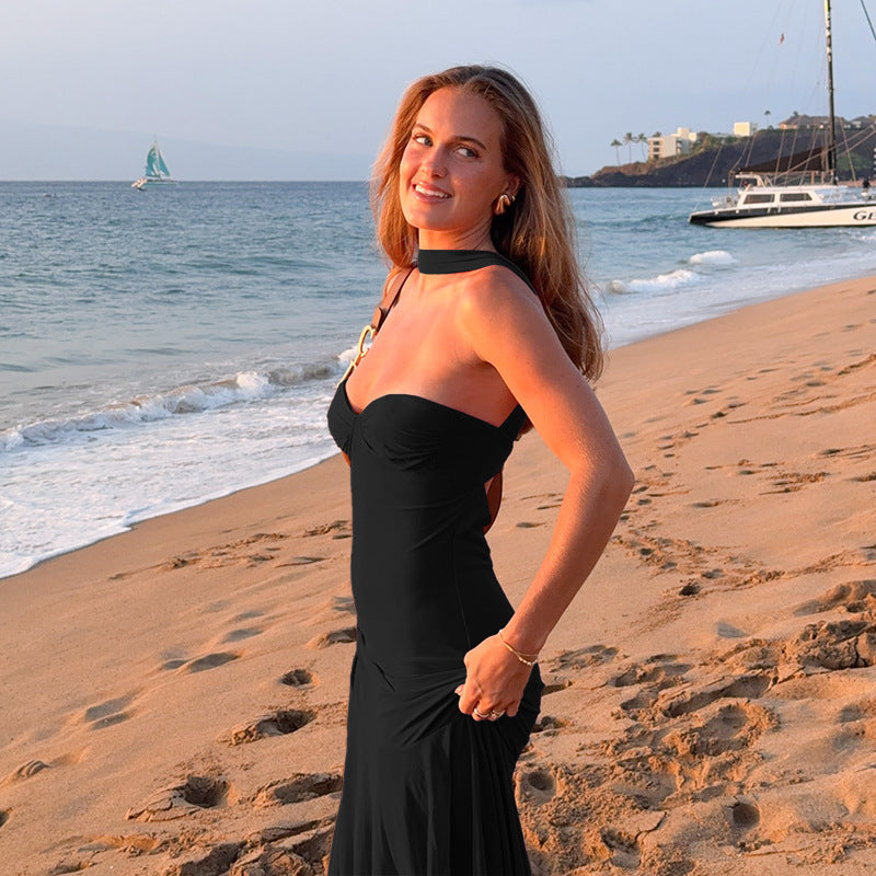 Robe tube de plage