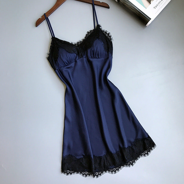 Robe nuisette en soie