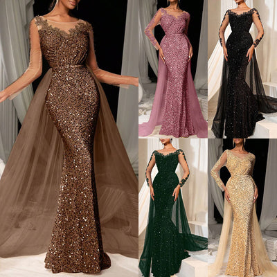 Women's Dance Lace Party Evening Dress - Shé Hauté