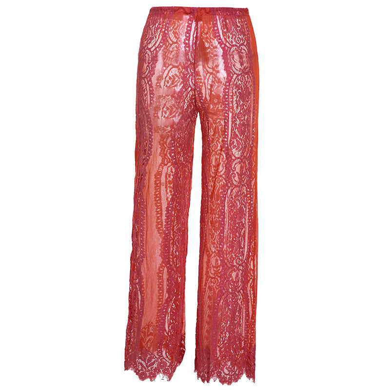 Pantalon à lacets