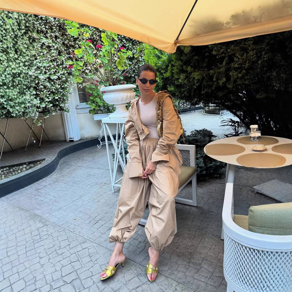 3-Piece Cropped Lounge Set