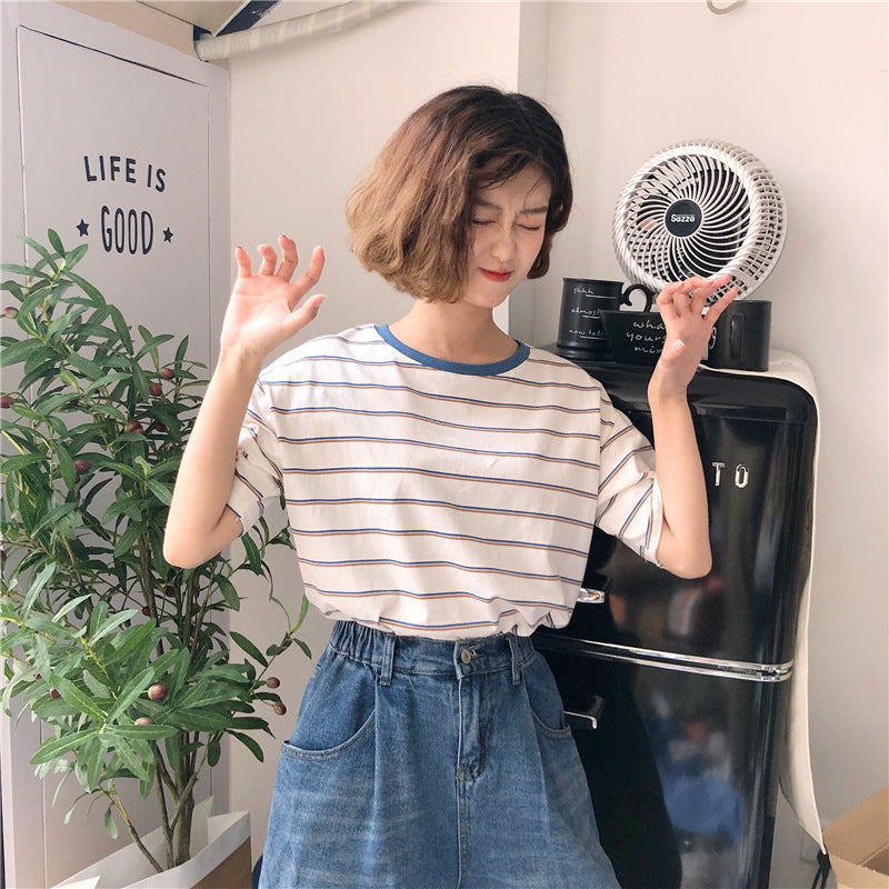 Slim Fit Stripe Tee