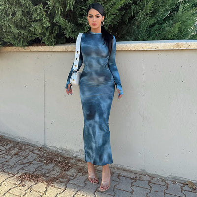 Slim Fit Long Dress