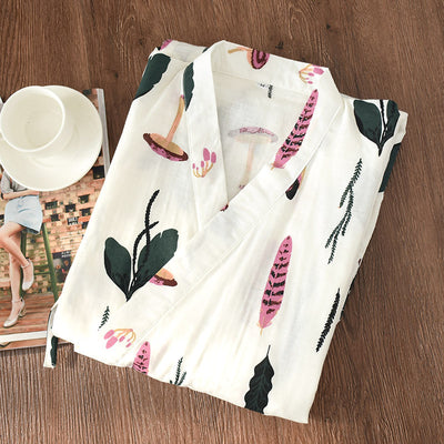 Gauze Kimono Robe