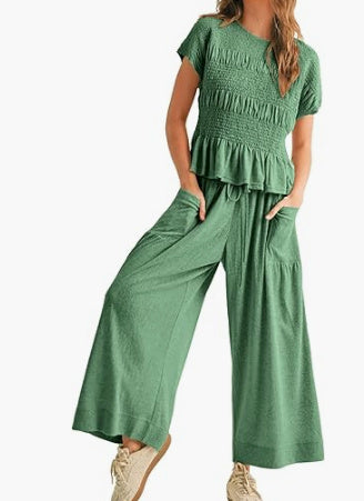 Top and Trousers Set